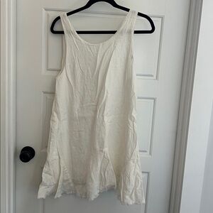 Tank Top White Dress